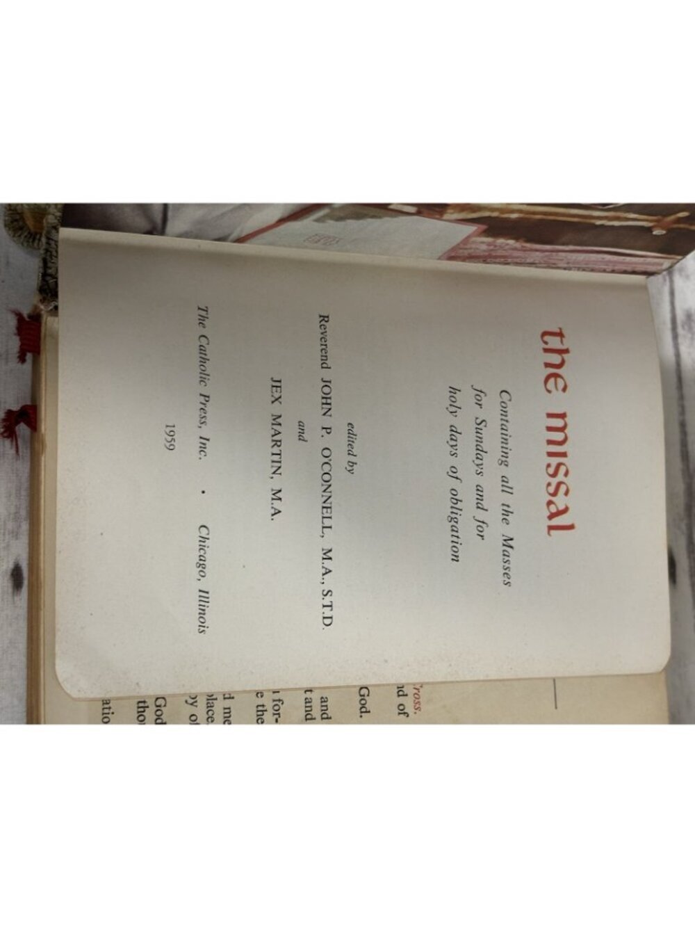 Library Of Catholic Devotion Bible Story & Christ & The Church 1950s Vintage Set - Picture 8 of 16